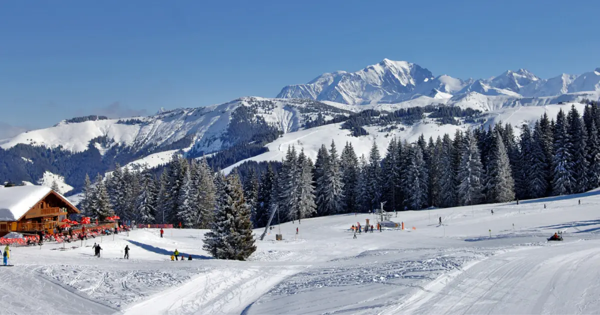 Crest-Voland : la station de ski · Plan des Pistes